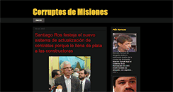 Desktop Screenshot of corruptosdemisiones.com
